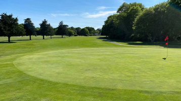 image of golf course green